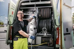 Kanalreinigung mit professioneller Ausrüstung in Bad Waldsee